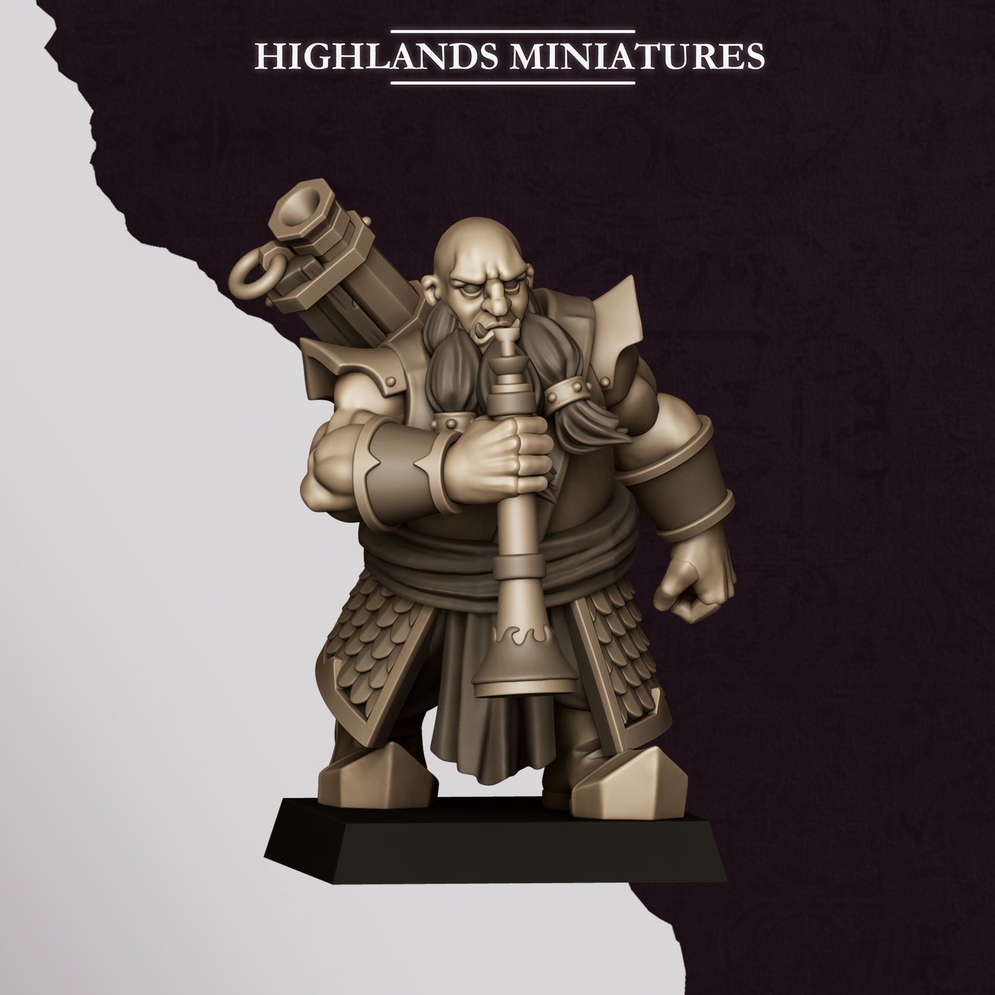 Miniatura Tiradores de Marduk Enanos Infernales resina 28mm sin pintar - Drakholm