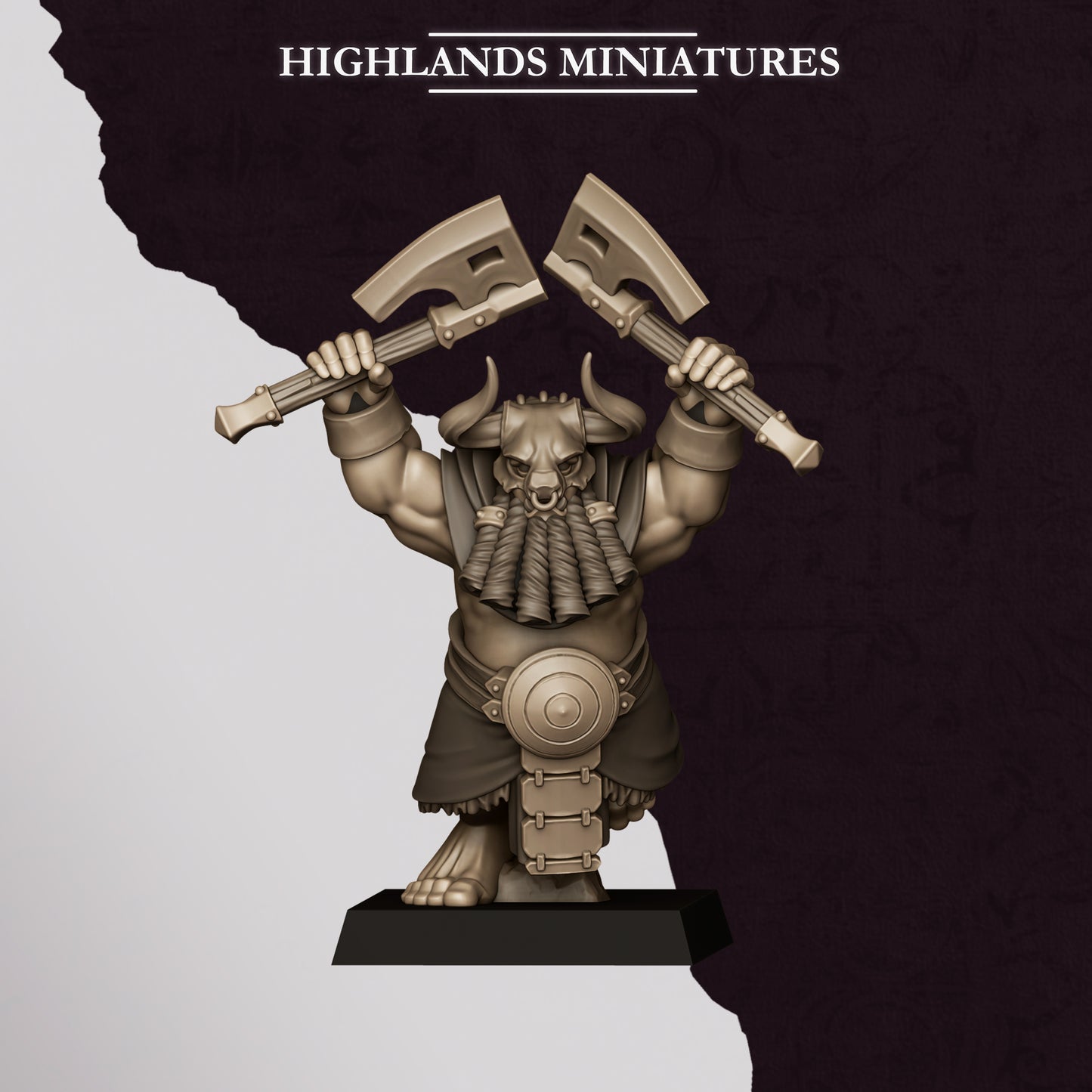 Miniatura Cultistas de Marduk Enanos Infernales resina 28mm sin pintar - Drakholm