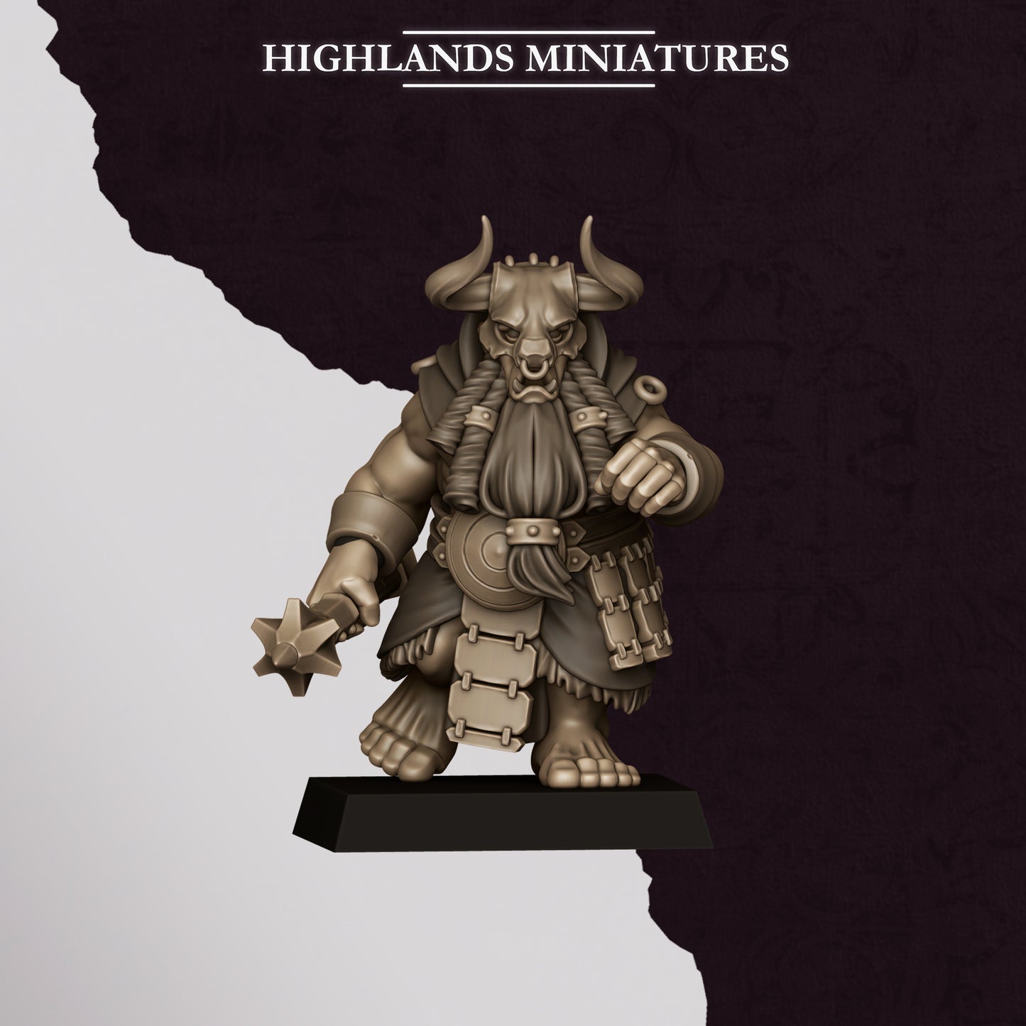 Miniatura Cultistas de Marduk Enanos Infernales resina 28mm sin pintar - Drakholm