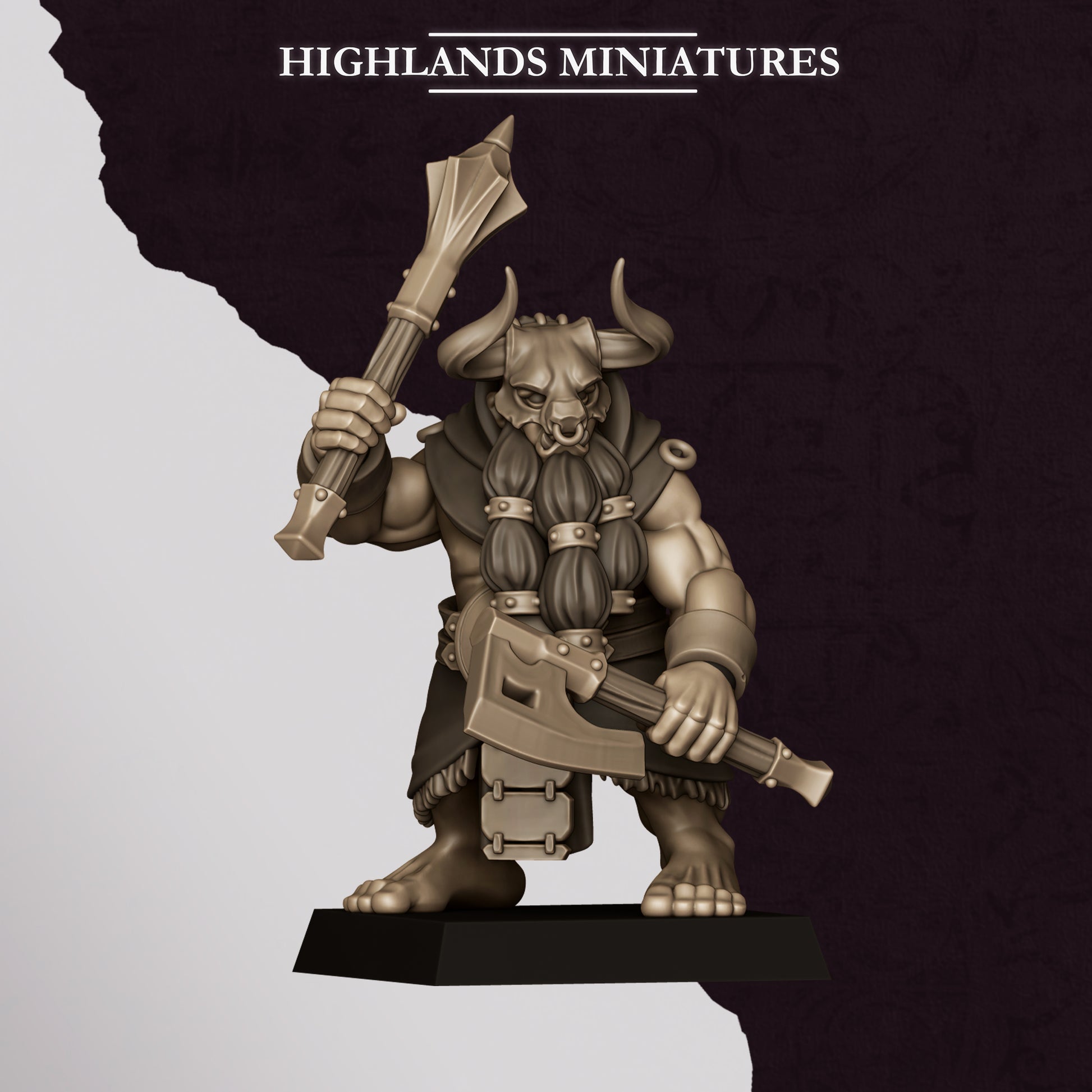 Miniatura Cultistas de Marduk Enanos Infernales resina 28mm sin pintar - Drakholm