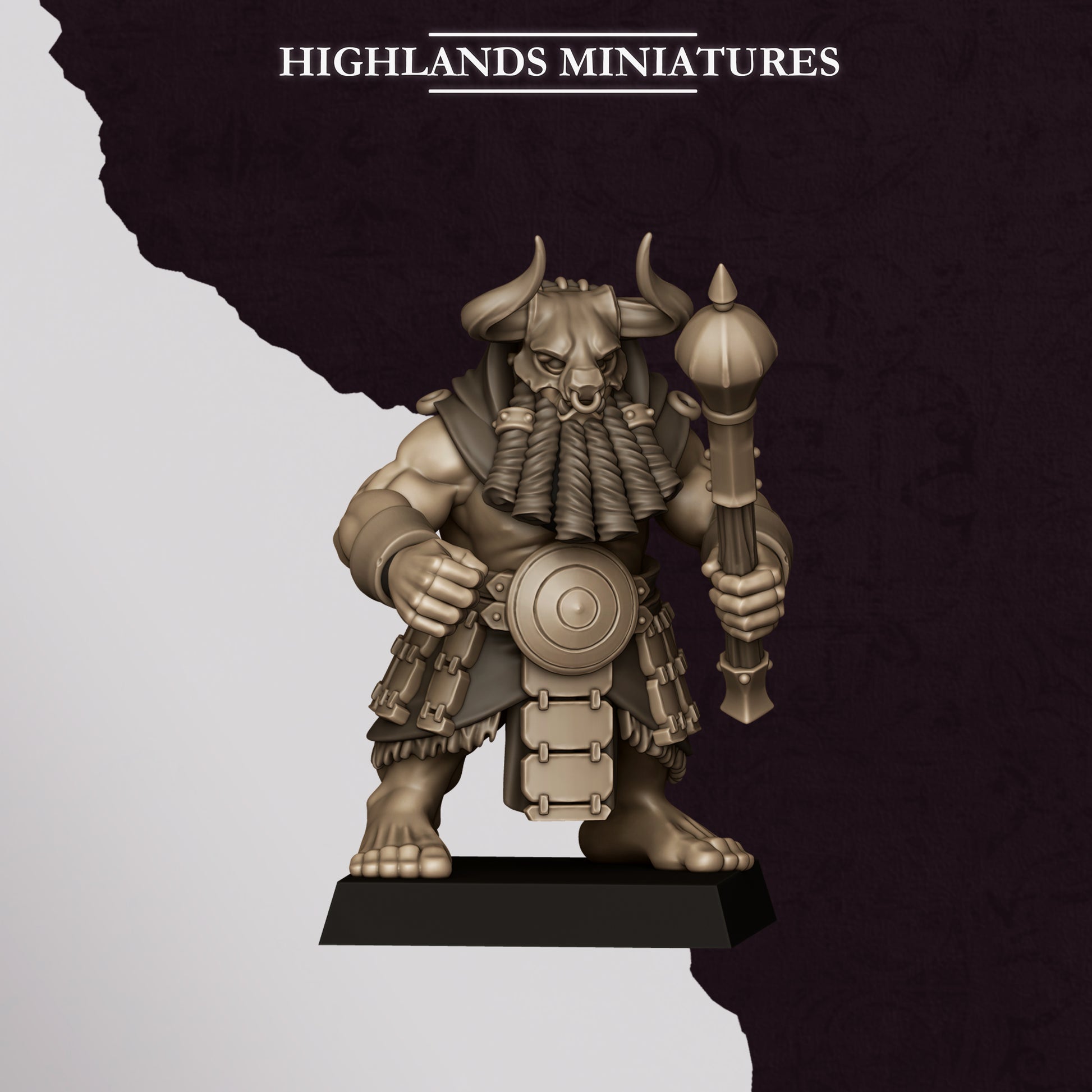 Miniatura Cultistas de Marduk Enanos Infernales resina 28mm sin pintar - Drakholm