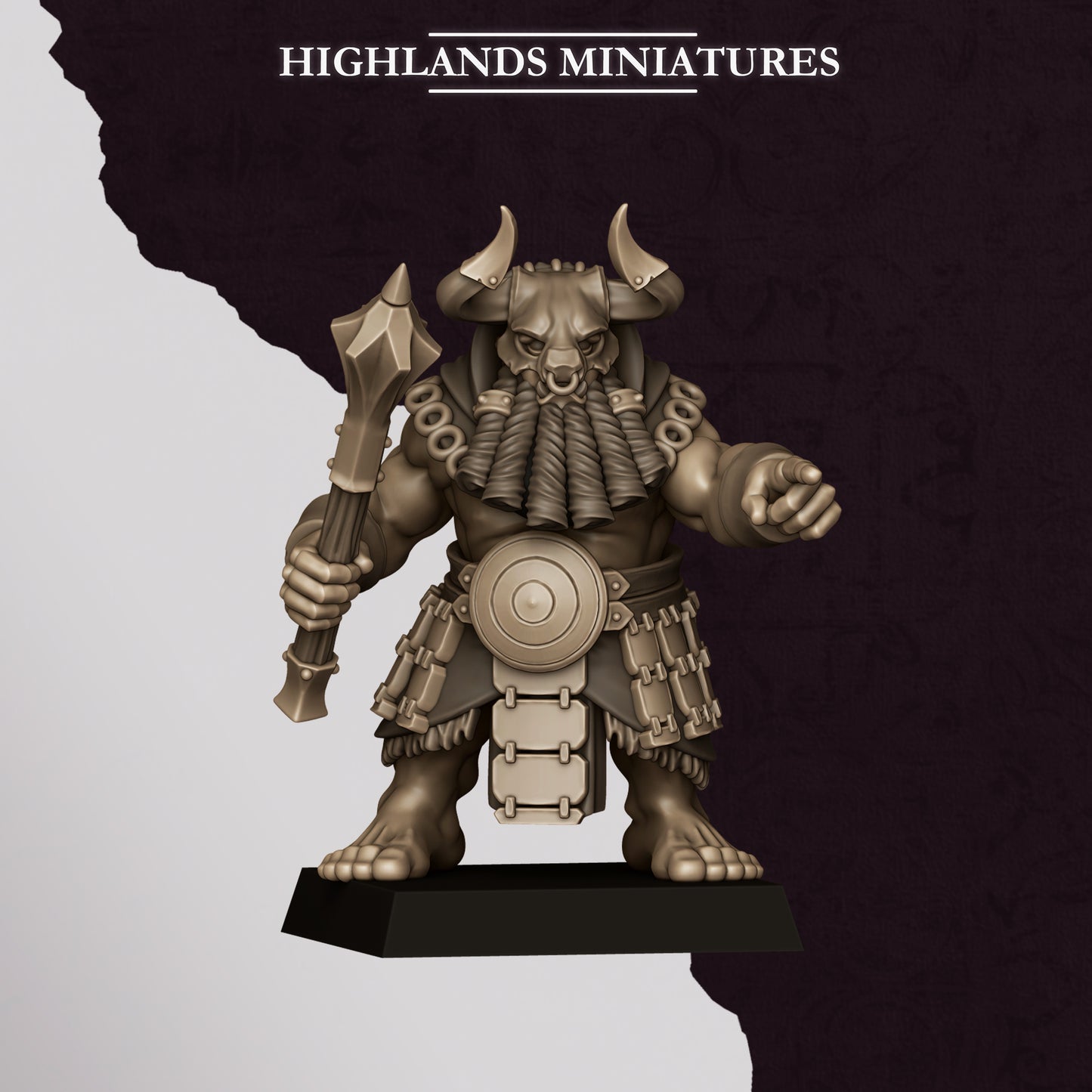 Miniatura Cultistas de Marduk Enanos Infernales resina 28mm sin pintar - Drakholm