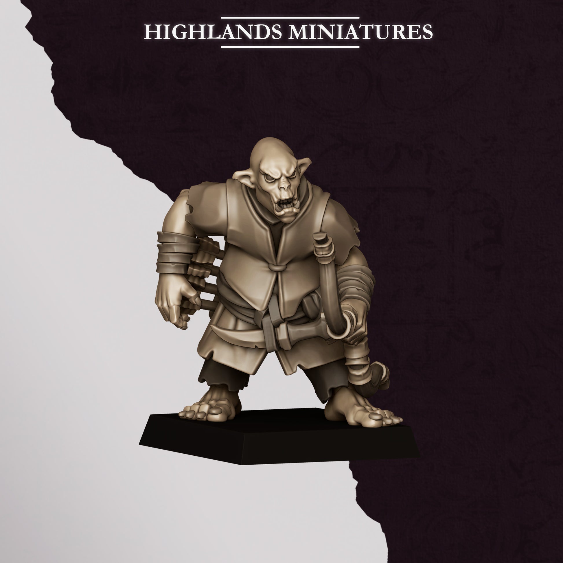 Miniatura Arqueros Hobgoblin Enanos Infernales resina 28mm sin pintar - Drakholm