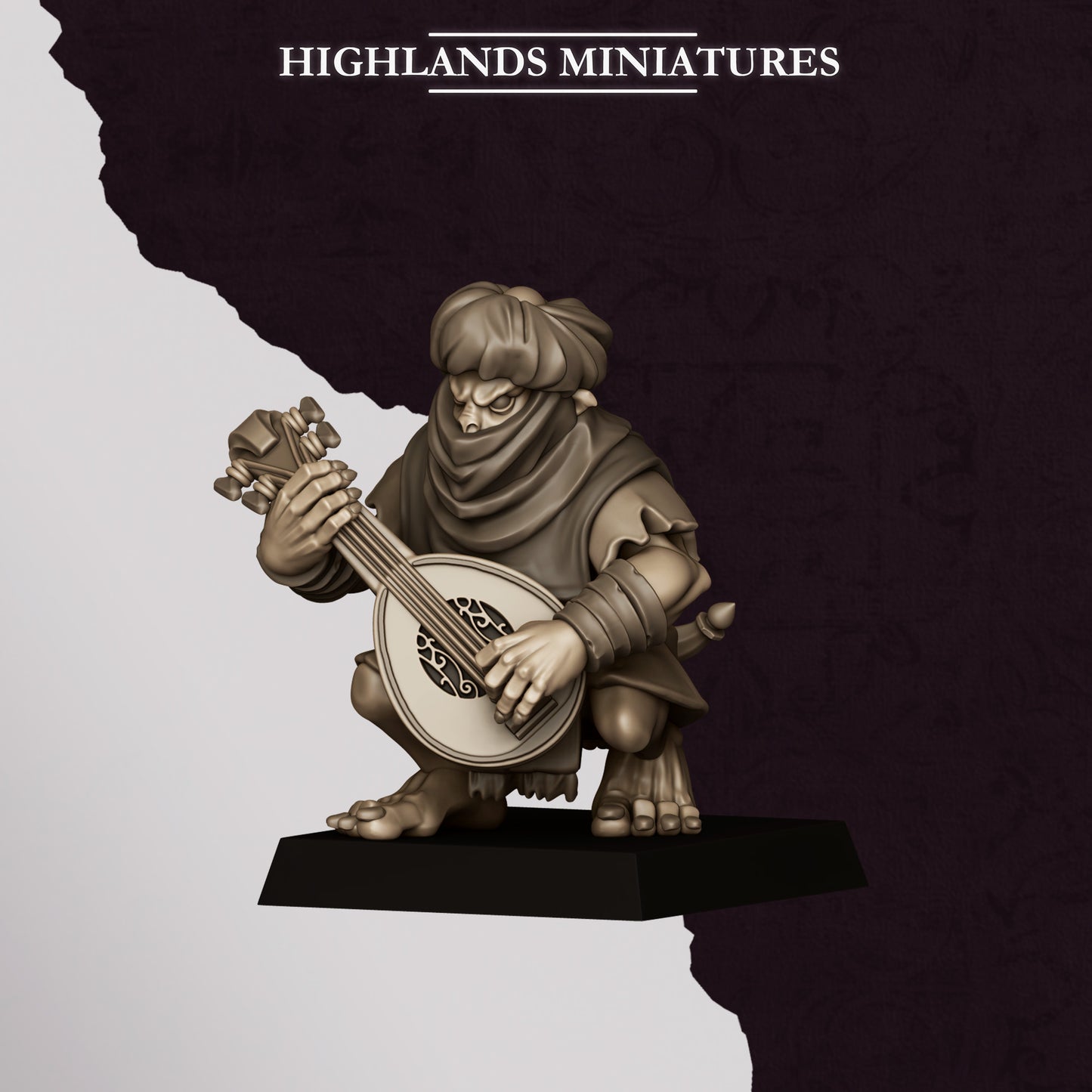 Miniatura Apuñaladores Hobgoblin Enanos Infernales resina 28mm sin pintar - Drakholm
