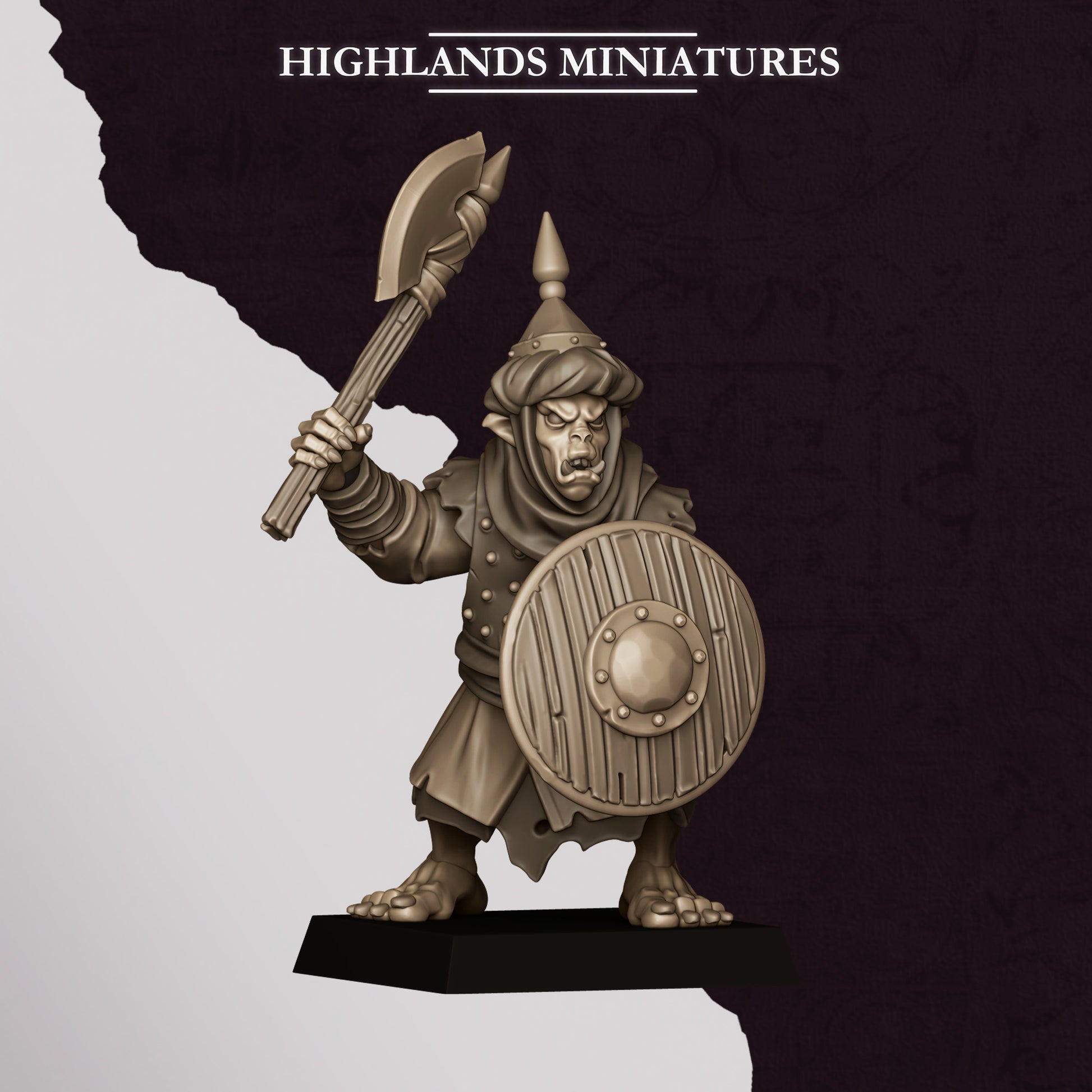 Miniatura Guerreros Hobgoblin Enanos Infernales resina 28mm sin pintar - Drakholm