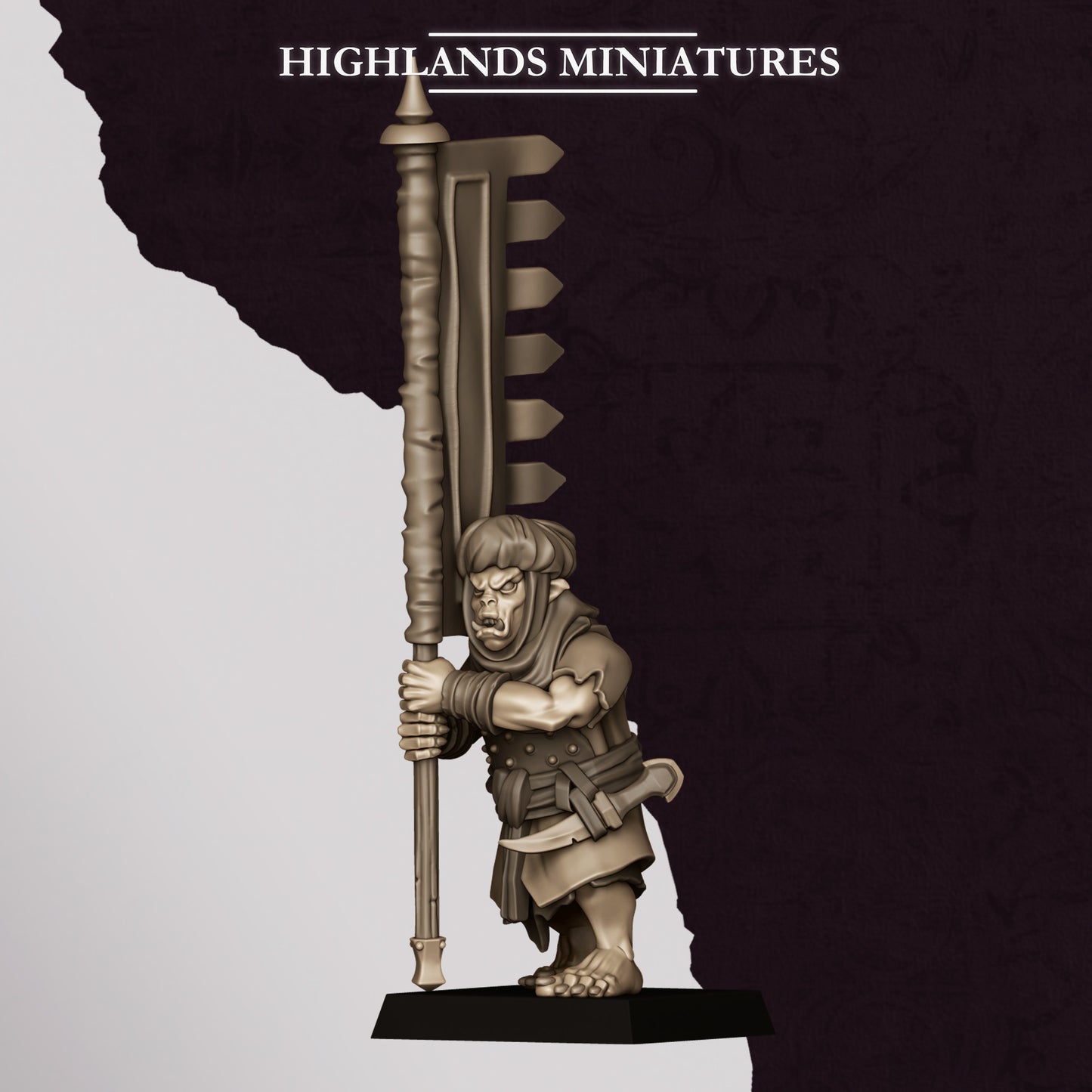 Miniatura Guerreros Hobgoblin Enanos Infernales resina 28mm sin pintar - Drakholm