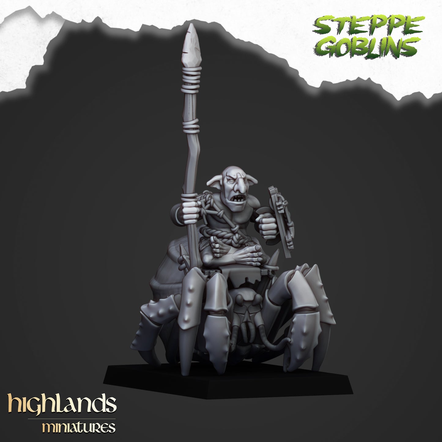 Miniatura Goblins de Costa Montados Orcos y Goblins resina 28mm sin pintar - Drakholm