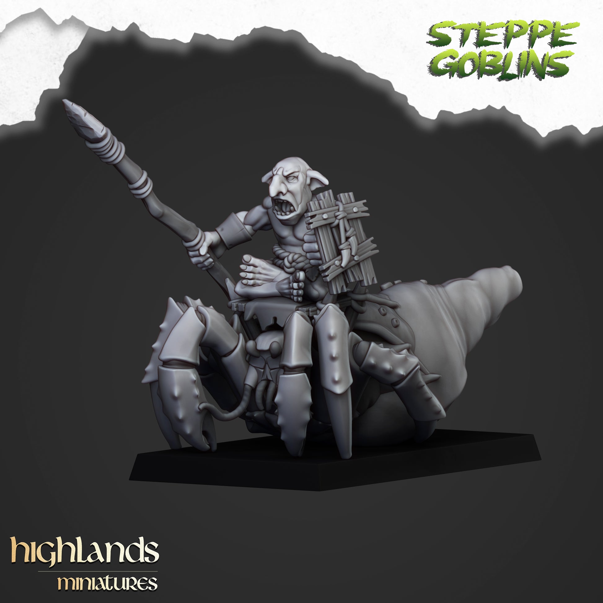 Miniatura Goblins de Costa Montados Orcos y Goblins resina 28mm sin pintar - Drakholm