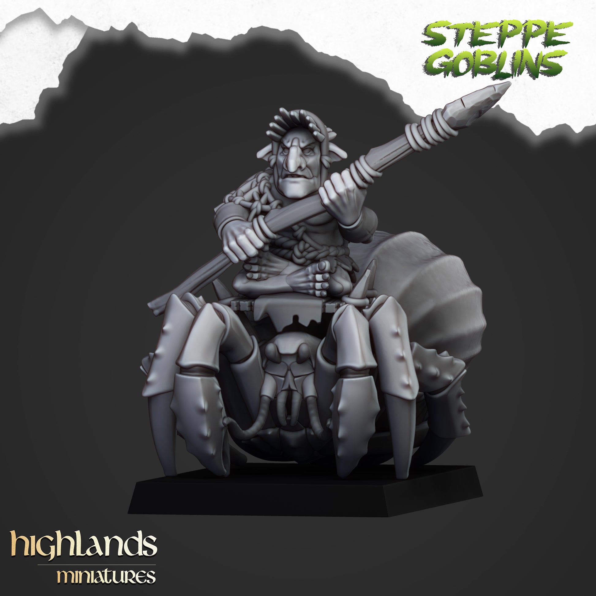 Miniatura Goblins de Costa Montados Orcos y Goblins resina 28mm sin pintar - Drakholm