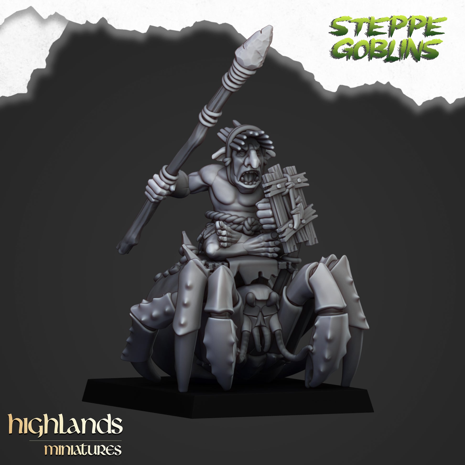 Miniatura Goblins de Costa Montados Orcos y Goblins resina 28mm sin pintar - Drakholm