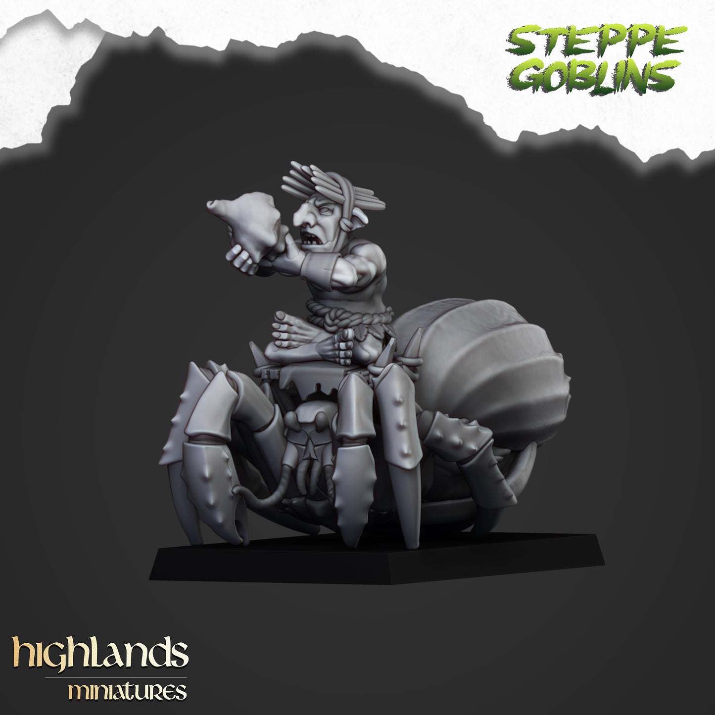 Miniatura Goblins de Costa Montados Orcos y Goblins resina 28mm sin pintar - Drakholm