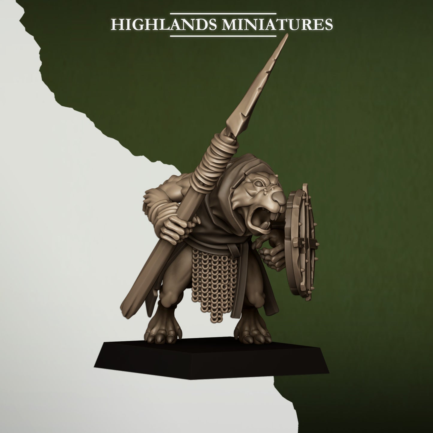 Miniatura Ratas de la Cloaca Hombres-Rata resina 28mm sin pintar - Drakholm