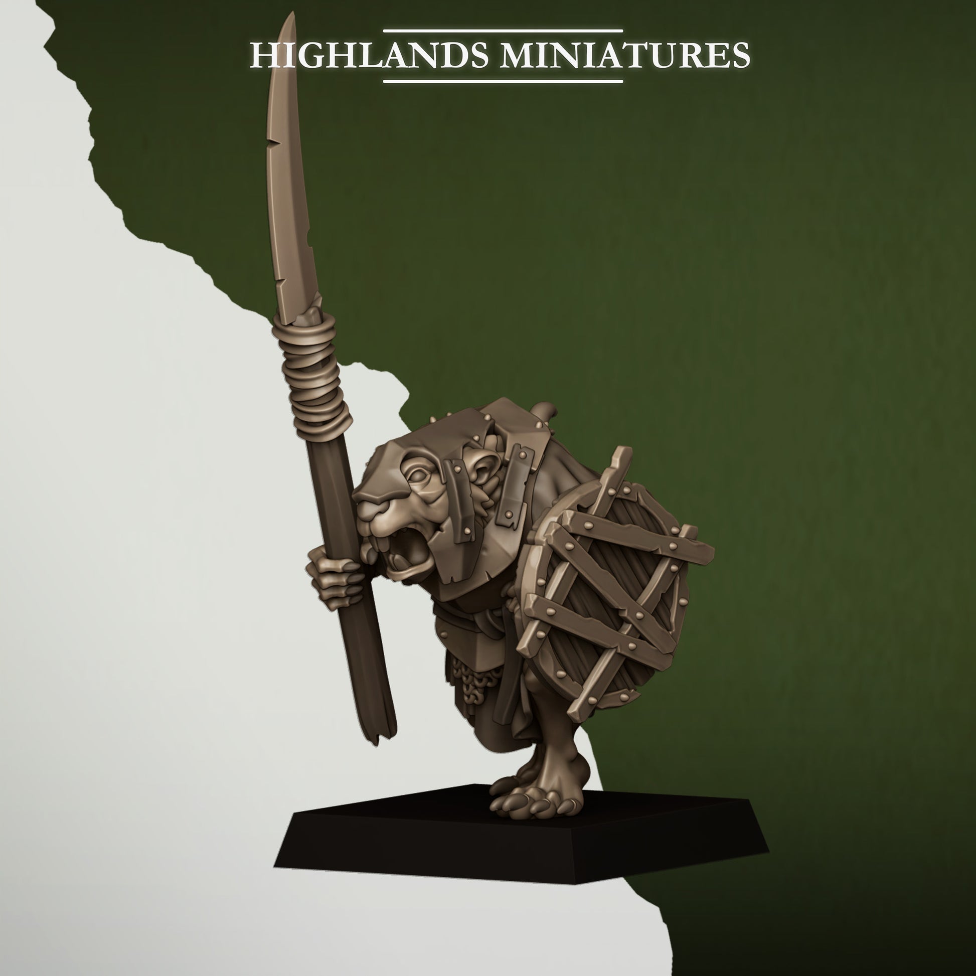 Miniatura Ratas de la Cloaca Hombres-Rata resina 28mm sin pintar - Drakholm