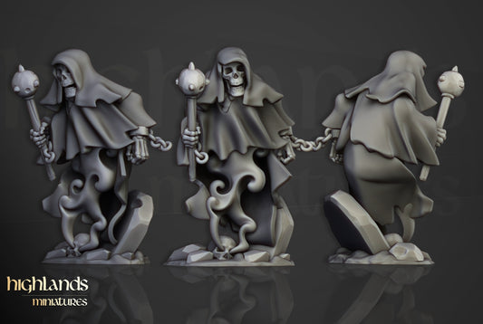Miniatura Fantasmas de Cripta Condes Vampiro resina 28mm sin pintar - Drakholm