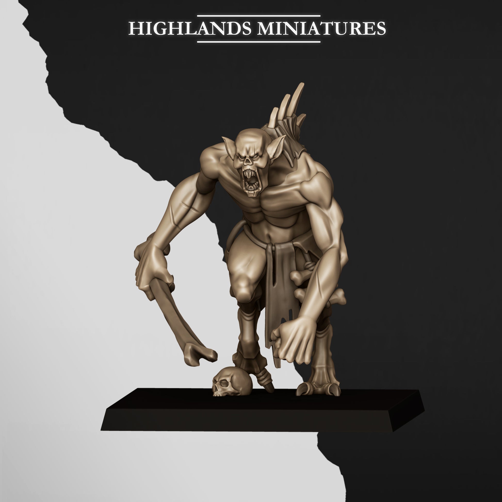 Miniatura Necrófagos de Cripta Condes Vampiro resina 28mm sin pintar - Drakholm
