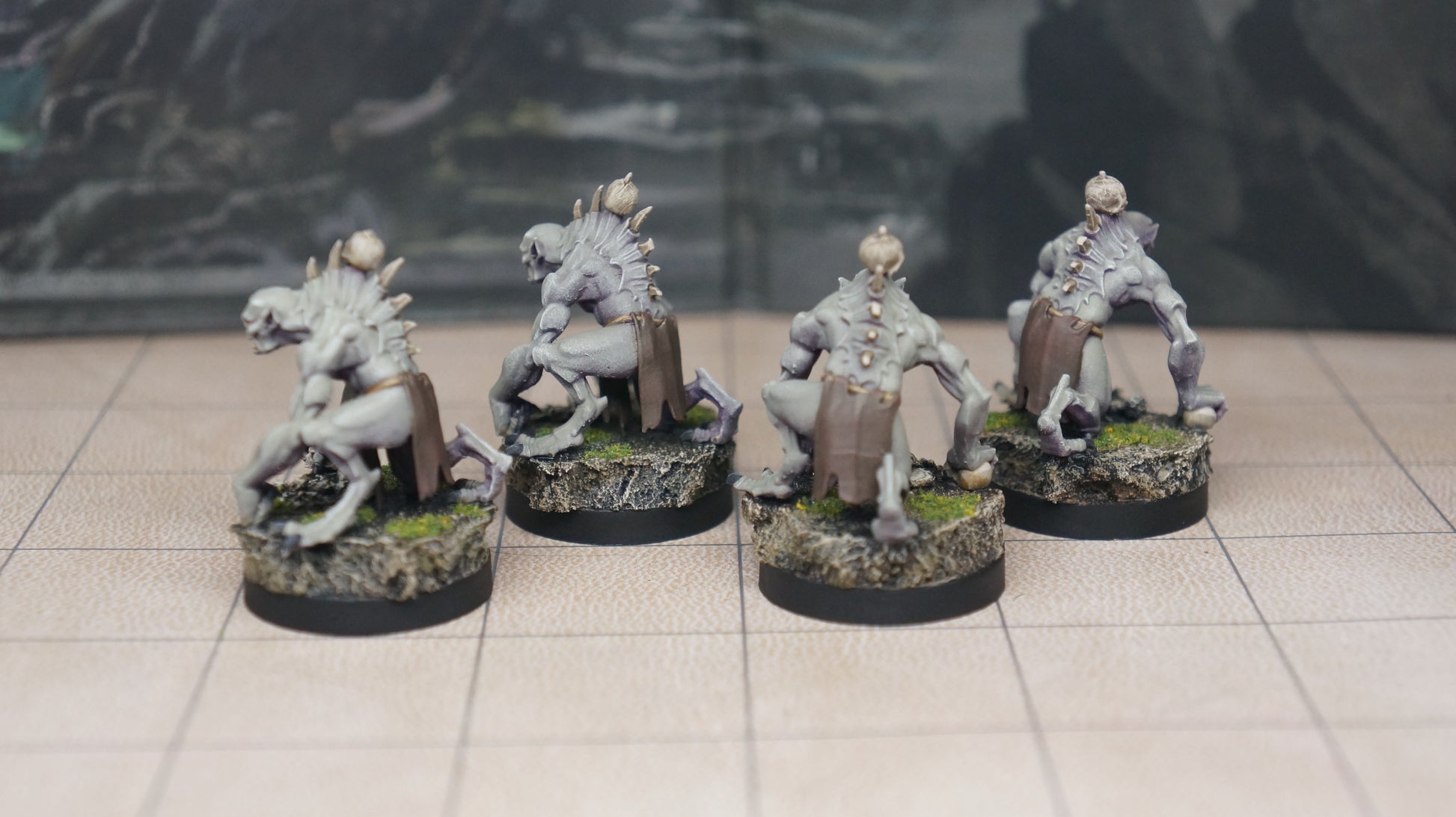 Miniatura Necrófagos Gigantes Condes Vampiro resina 28mm sin pintar - Drakholm