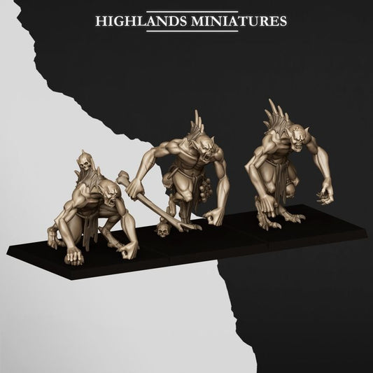 Miniatura Necrófagos Gigantes Condes Vampiro resina 28mm sin pintar - Drakholm