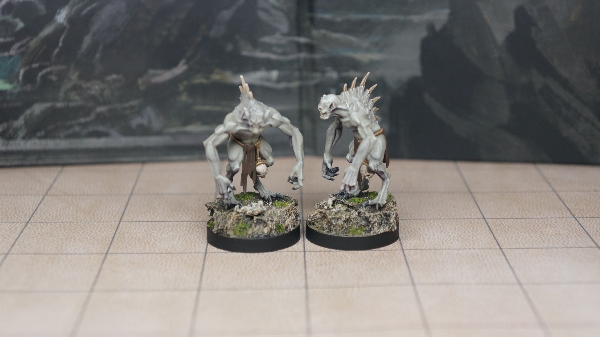 Miniatura Necrófagos Gigantes Condes Vampiro resina 28mm sin pintar - Drakholm