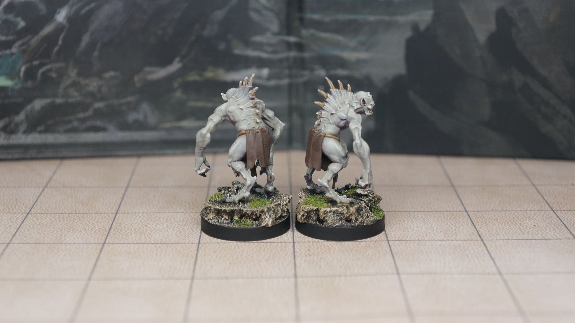 Miniatura Necrófagos Gigantes Condes Vampiro resina 28mm sin pintar - Drakholm