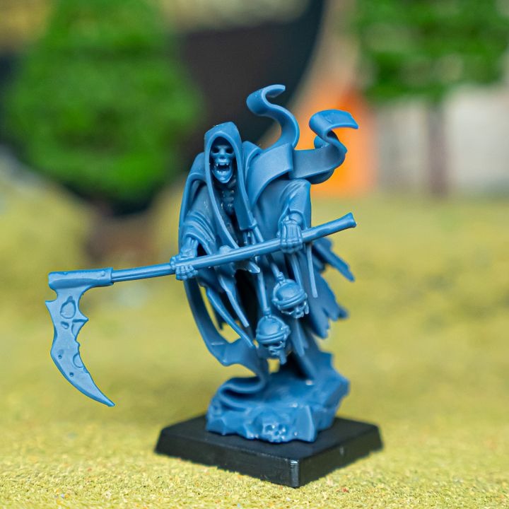 Miniatura Segador Fantasmal Condes Vampiro resina 28mm sin pintar - Drakholm