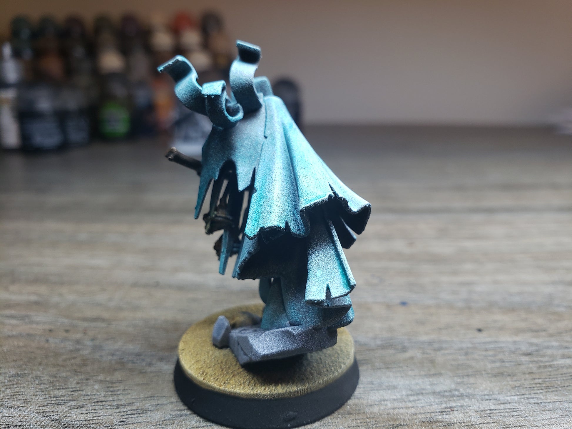 Miniatura Segador Fantasmal Condes Vampiro resina 28mm sin pintar - Drakholm