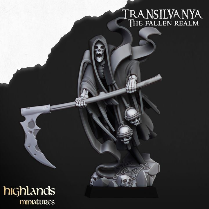 Miniatura Segador Fantasmal Condes Vampiro resina 28mm sin pintar - Drakholm