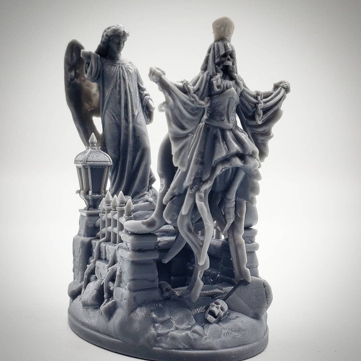 Miniatura Lady Violet, la Viuda Espectral Condes Vampiro resina 28mm sin pintar - Drakholm
