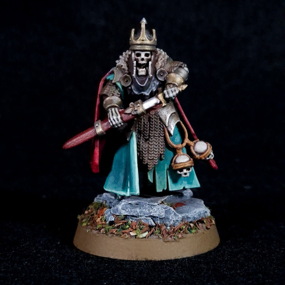 Miniatura Señor Esquelético Condes Vampiro resina 28mm sin pintar - Drakholm