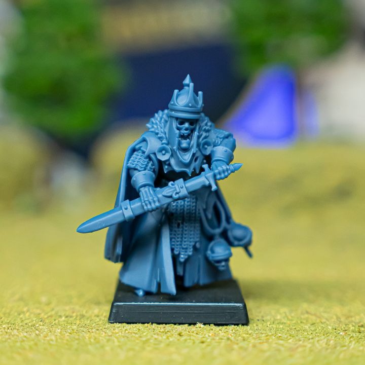 Miniatura Señor Esquelético Condes Vampiro resina 28mm sin pintar - Drakholm