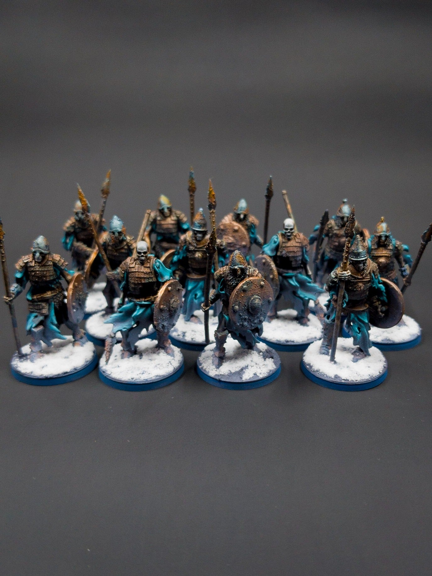 Miniatura Guardia Boyardo Esquelética Condes Vampiro resina 28mm sin pintar - Drakholm
