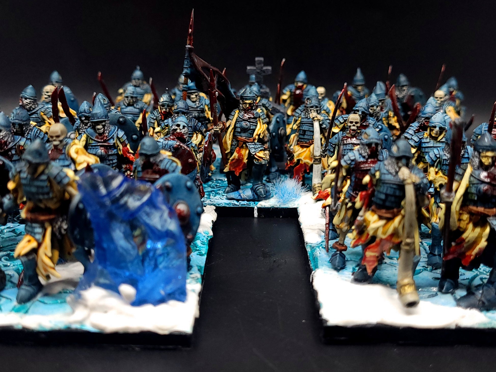 Miniatura Guardia Boyardo Esquelética Condes Vampiro resina 28mm sin pintar - Drakholm