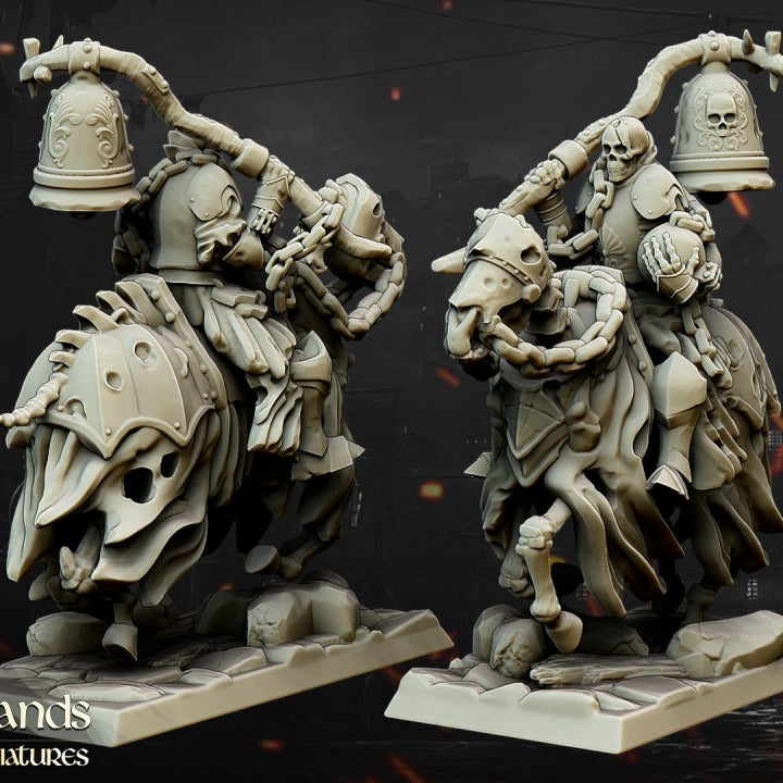 Miniatura Caballeros Oscuros No-Muertos Condes Vampiro resina 28mm sin pintar - Drakholm