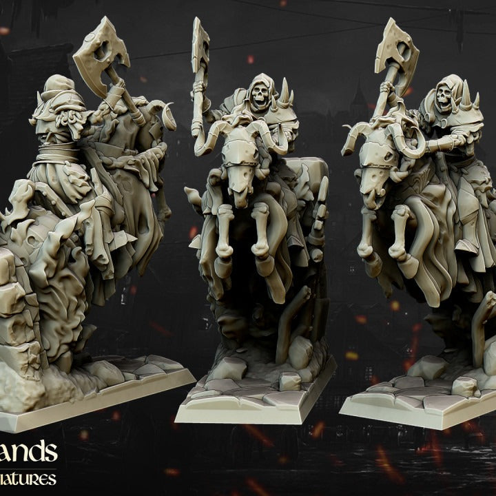 Miniatura Caballeros Oscuros No-Muertos Condes Vampiro resina 28mm sin pintar - Drakholm
