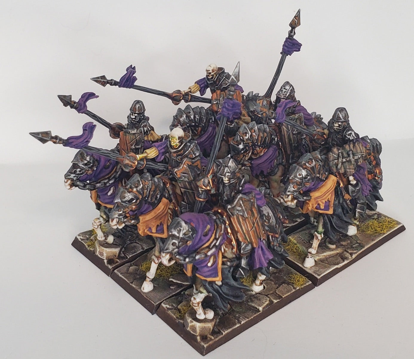 Miniatura Caballeros Oscuros No-Muertos Condes Vampiro resina 28mm sin pintar - Drakholm