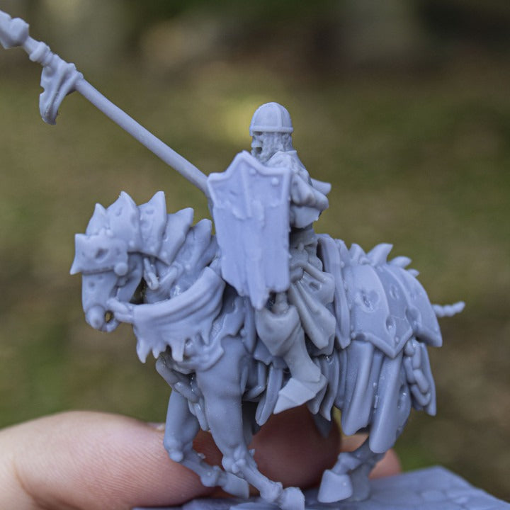 Miniatura Caballeros Oscuros No-Muertos Condes Vampiro resina 28mm sin pintar - Drakholm