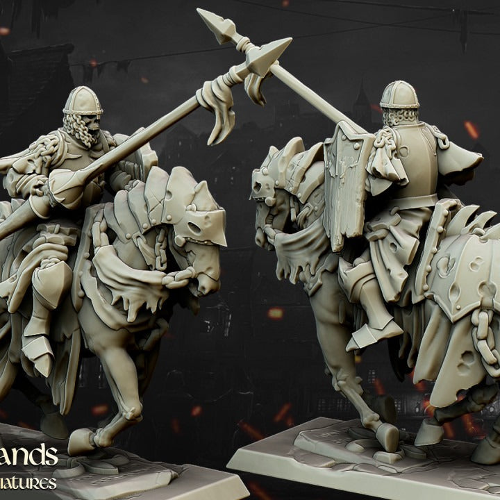 Miniatura Caballeros Oscuros No-Muertos Condes Vampiro resina 28mm sin pintar - Drakholm