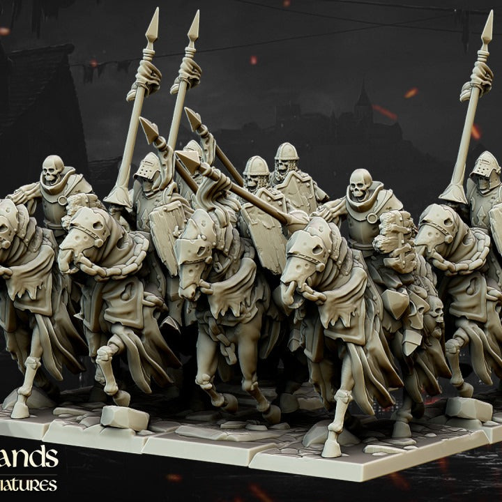 Miniatura Caballeros Oscuros No-Muertos Condes Vampiro resina 28mm sin pintar - Drakholm