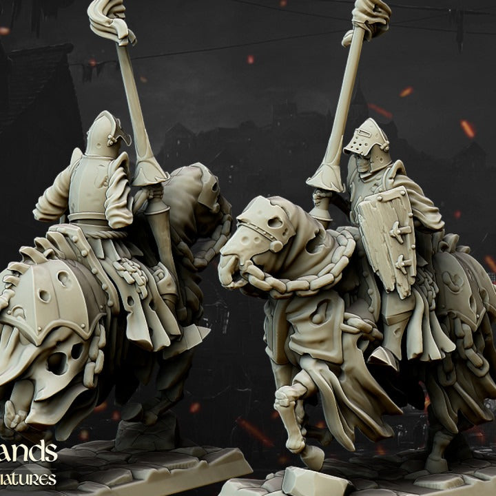 Miniatura Caballeros Oscuros No-Muertos Condes Vampiro resina 28mm sin pintar - Drakholm