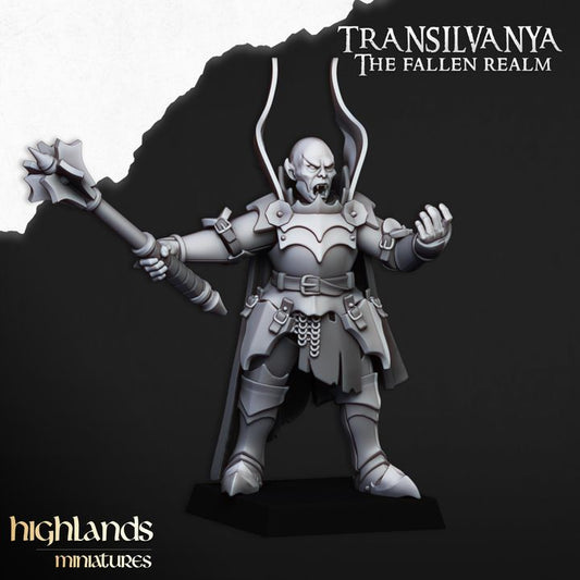 Miniatura Señor Vampiro Condes Vampiro resina 28mm sin pintar - Drakholm