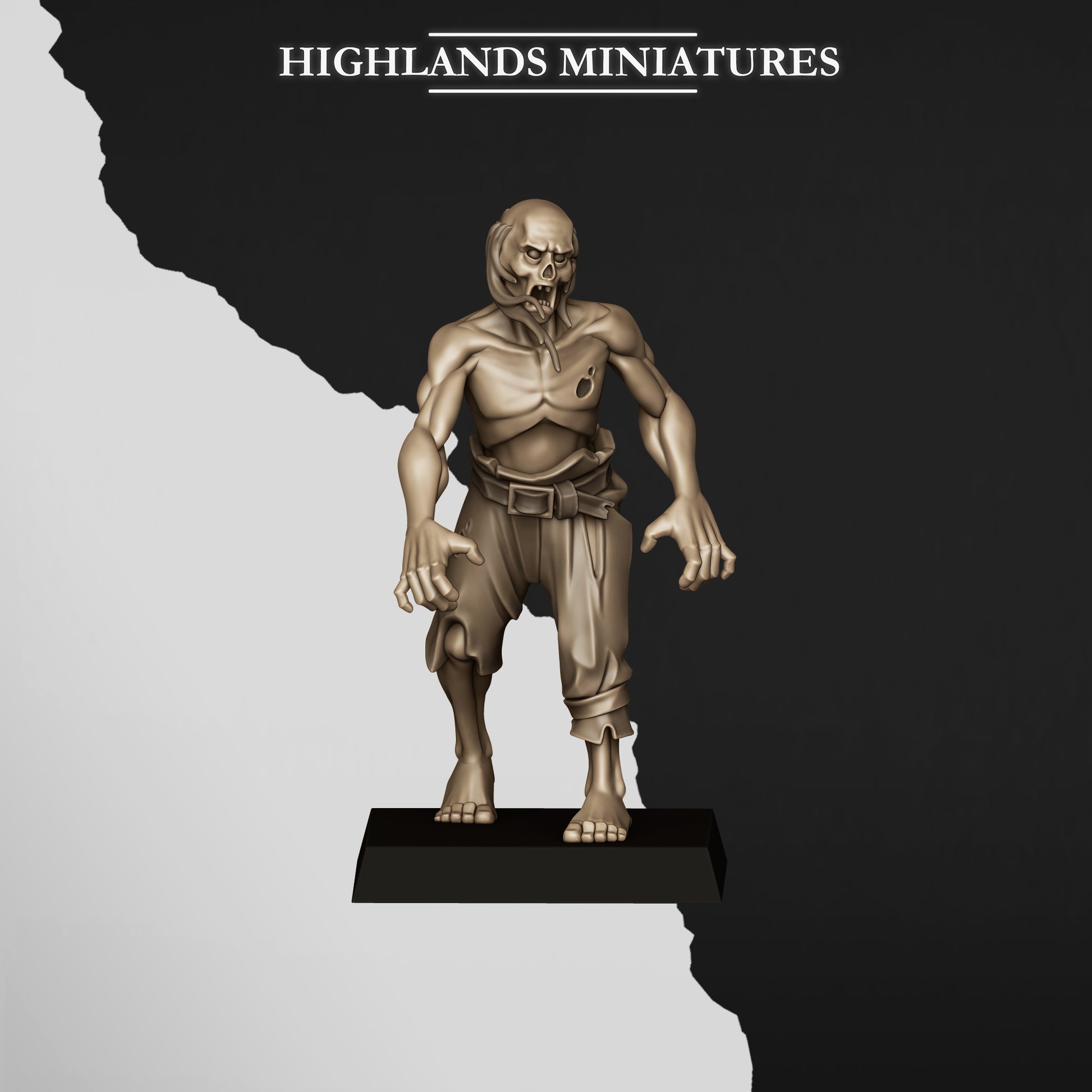 Miniatura Zombis Condes Vampiro resina 28mm sin pintar - Drakholm