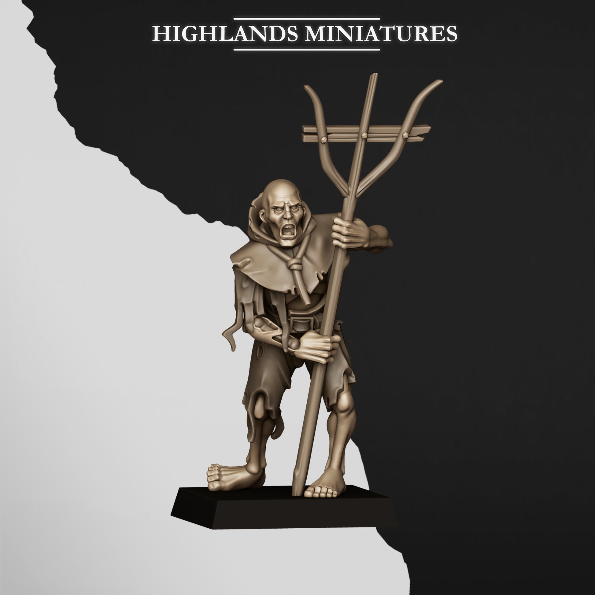 Miniatura Zombis Condes Vampiro resina 28mm sin pintar - Drakholm