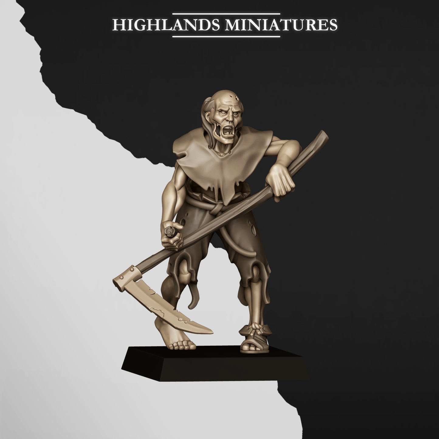 Miniatura Zombis Condes Vampiro resina 28mm sin pintar - Drakholm