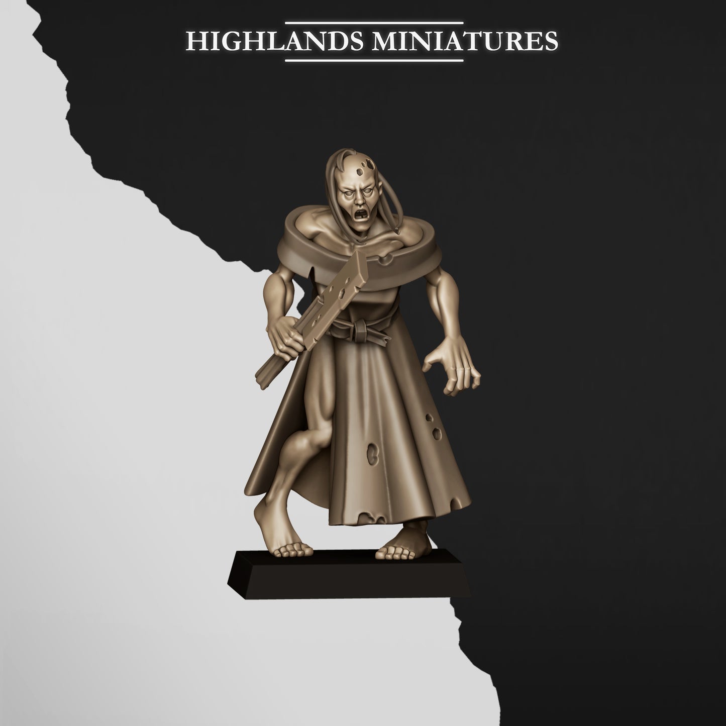 Miniatura Zombis Condes Vampiro resina 28mm sin pintar - Drakholm