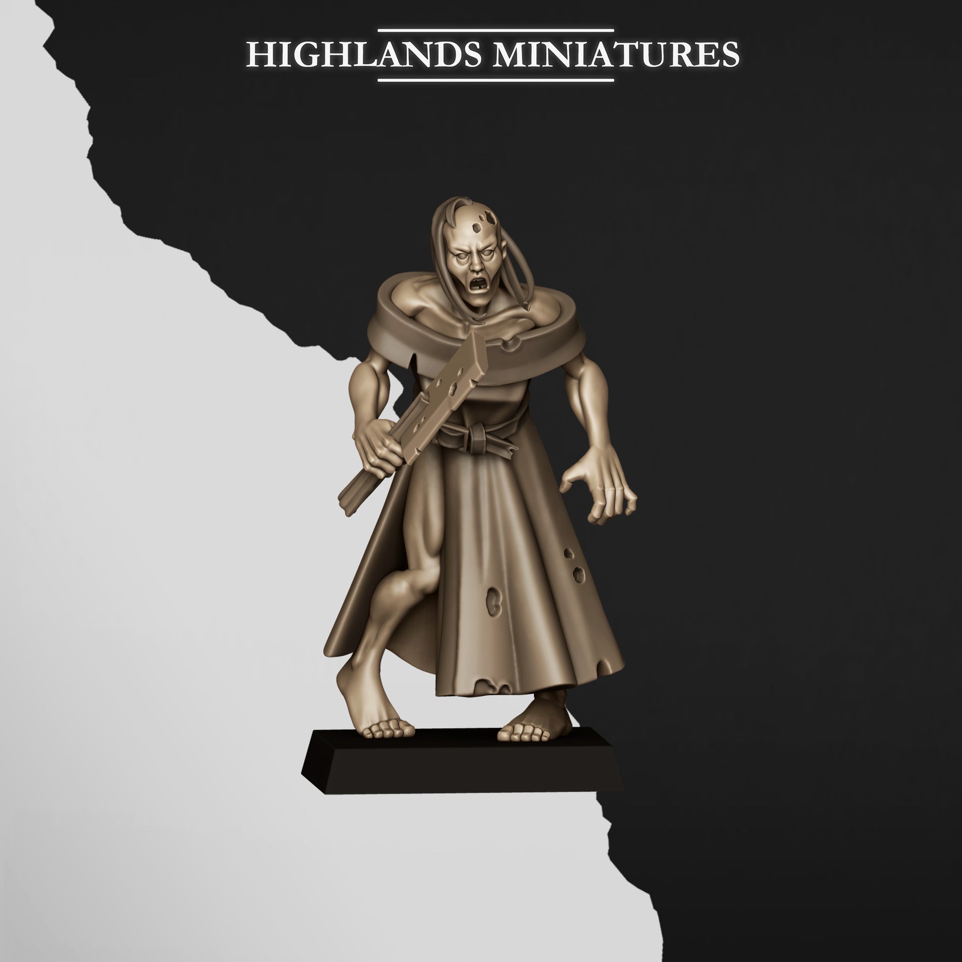Miniatura Zombis Condes Vampiro resina 28mm sin pintar - Drakholm