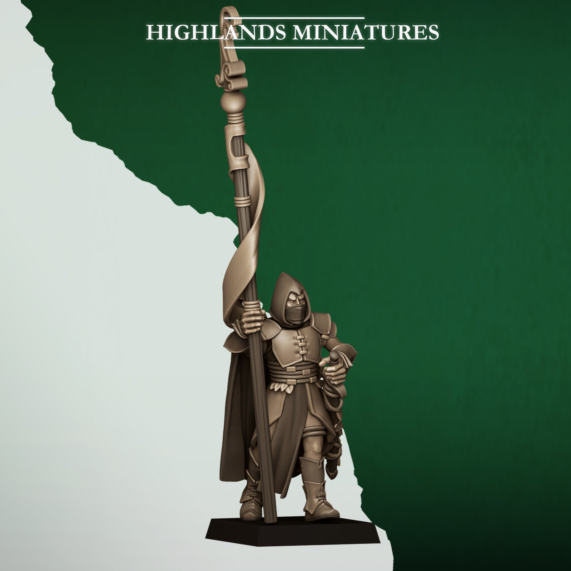 Miniatura Arqueros Salvajes Elfos Silvanos resina 28mm sin pintar - Drakholm