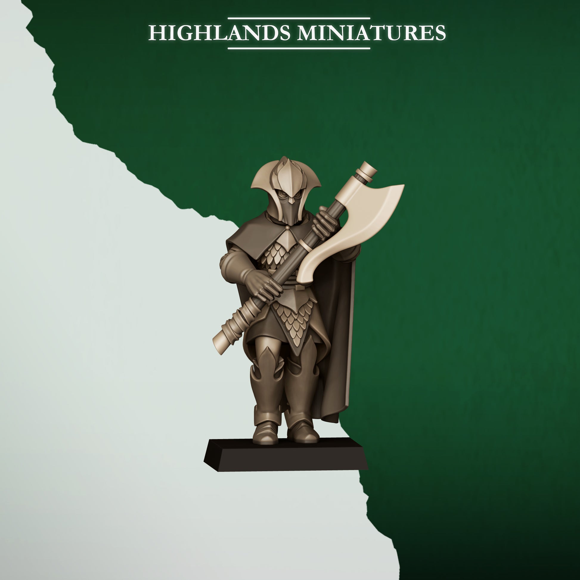 Miniatura Hacheros Salvajes Elfos Silvanos resina 28mm sin pintar - Drakholm