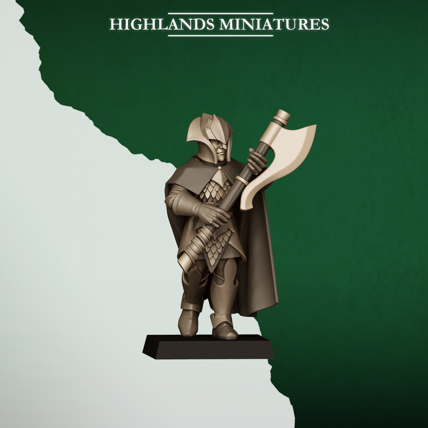 Miniatura Hacheros Salvajes Elfos Silvanos resina 28mm sin pintar - Drakholm
