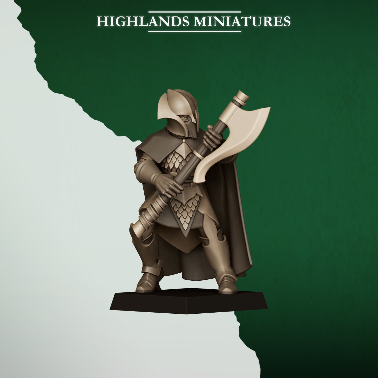 Miniatura Hacheros Salvajes Elfos Silvanos resina 28mm sin pintar - Drakholm