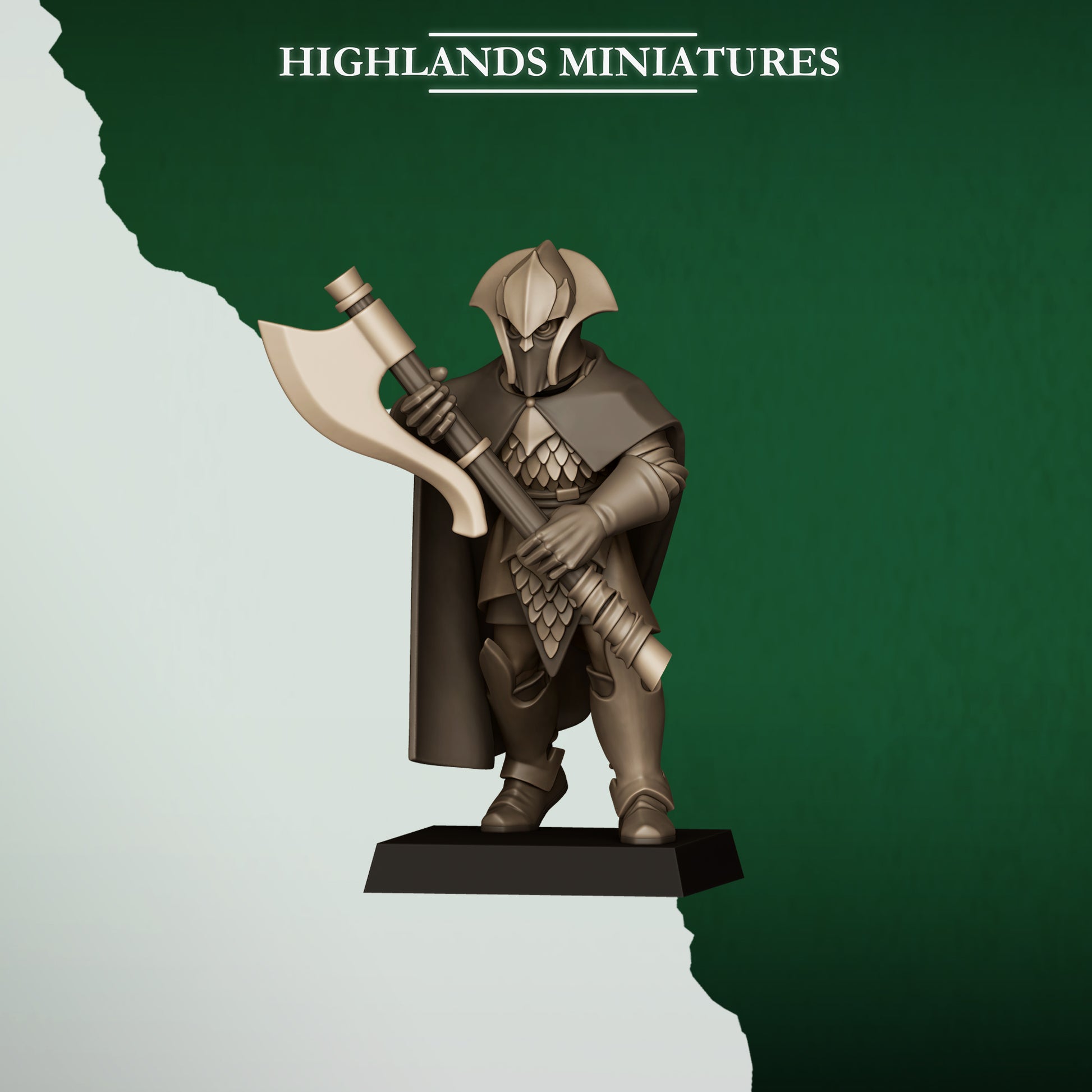 Miniatura Hacheros Salvajes Elfos Silvanos resina 28mm sin pintar - Drakholm