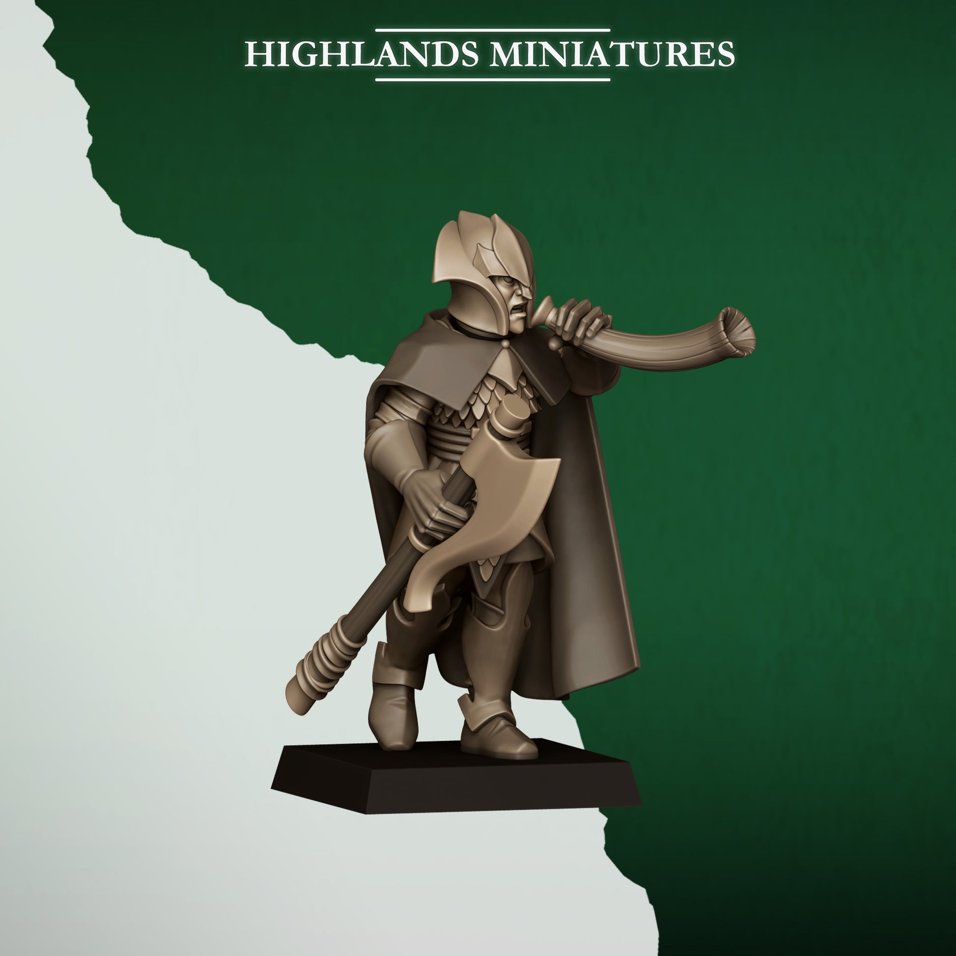 Miniatura Hacheros Salvajes Elfos Silvanos resina 28mm sin pintar - Drakholm